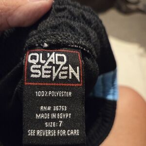 Kids Black and Blue Shorts